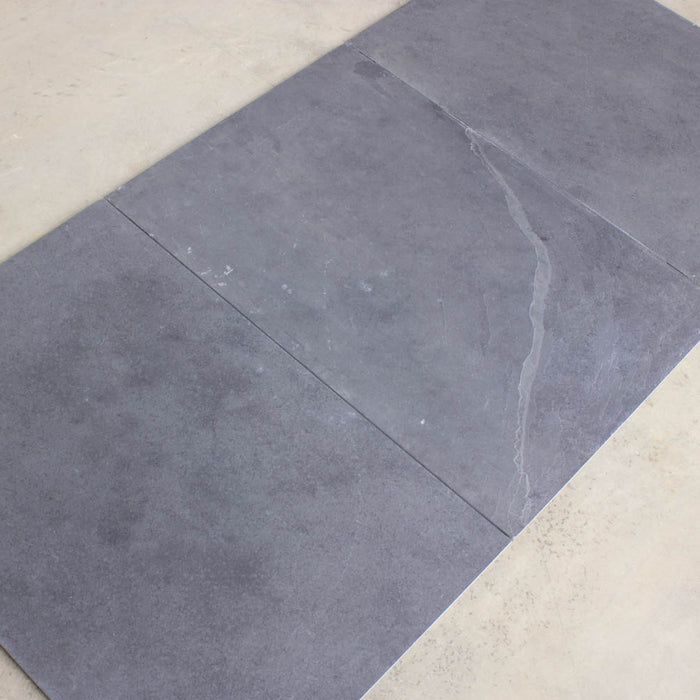 Montauk Black Slate Tile Natural Cleft Face, Gauged Back 2
