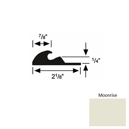 Roppe Solid 641 Moonrise Rubber Tackless Carpet Bar | Lowest Price ...
