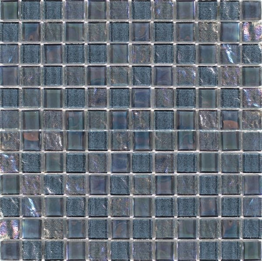 Aquatica Treasure Moonstone Glass Mosaic - 1" x 1"