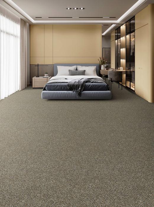 Morning Glory I Polyester Vermillion 2759 Carpet Textured 2
