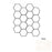 Full Sheet Sample - Dolomina Beige 3" Hexagon Porcelain Mosaic - 10.25" x 11.75" x 8.3 MM Matte