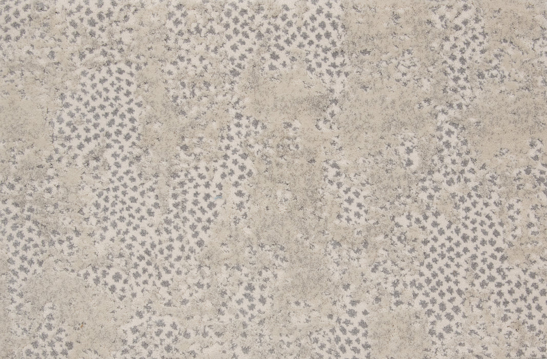 Motion Polypropylene & Polysilk White Rain 27135 Carpet Pattern 1