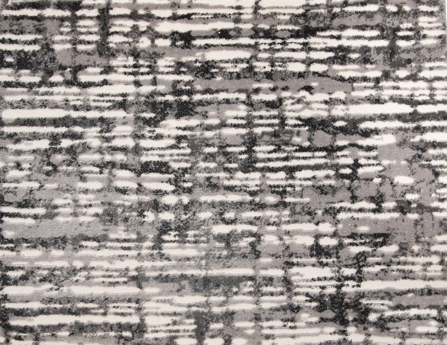 Musical Polypropylene & Polysilk Charcoal 30945 Carpet Pattern 1