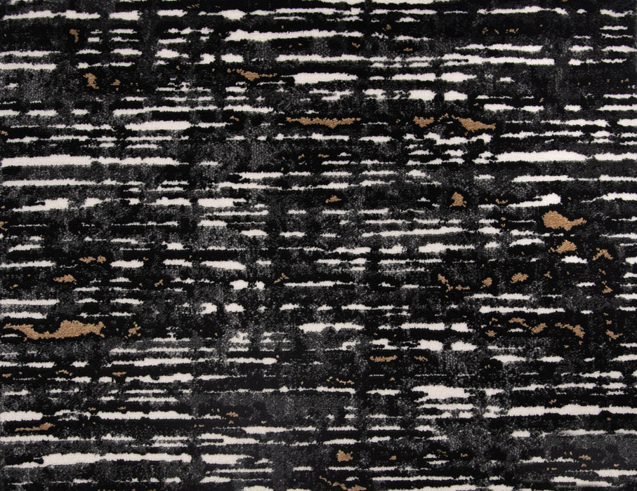 Musical Polypropylene & Polysilk Graphite 30941 Carpet Pattern 1