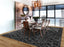 Musical Polypropylene & Polysilk Graphite 30941 Carpet Pattern 3