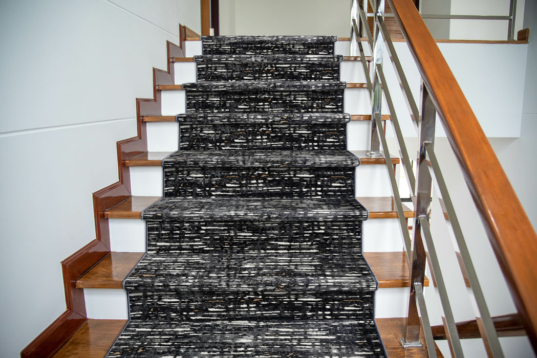 Musical Polypropylene & Polysilk Graphite 30941 Carpet Pattern 2