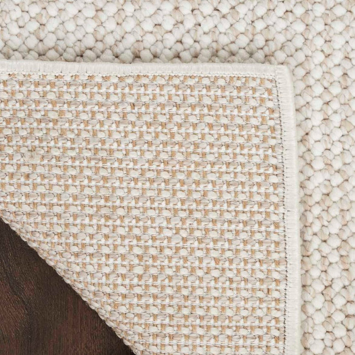 Natural Texture Polyester Ivory Beige IVBGE
