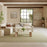 Natural Texture Polyester Ivory Green NTX01 IVGRE