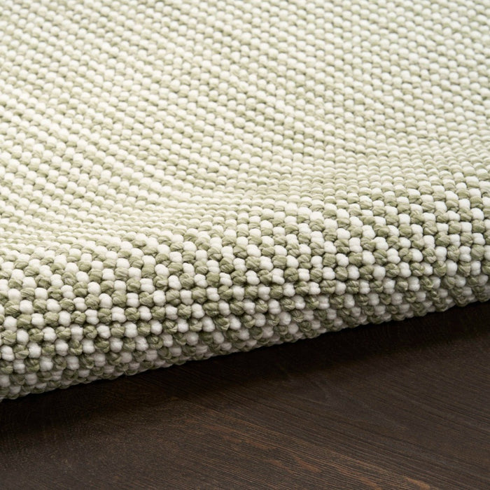 Natural Texture Polyester IVGRE Ivory Green