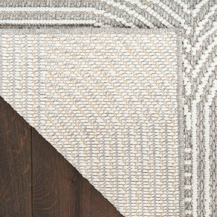 Natural Texture Polyester Grey Ivory GRYIV