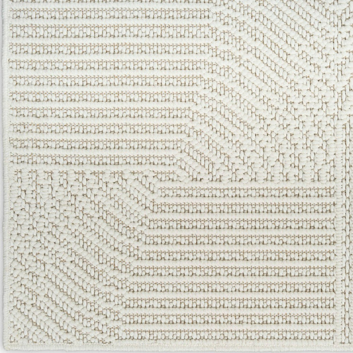 Natural Texture Polyester Ivory IV