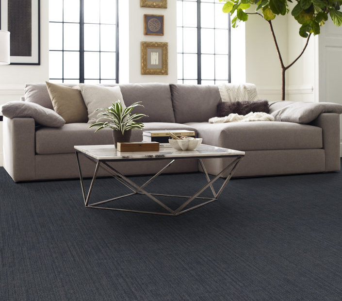 Natural Slate Native Innate Nylon Carpet Tile - Textured