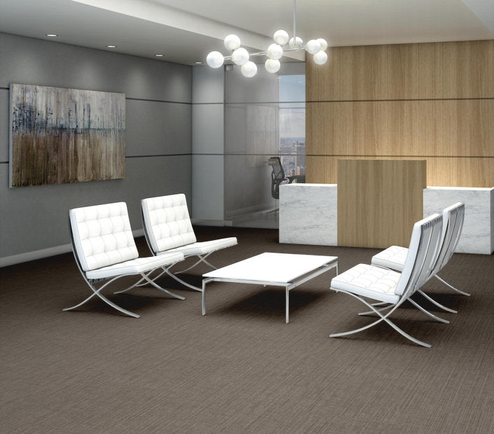 Natural Slate Native Prime Nylon Carpet Tile - Textured