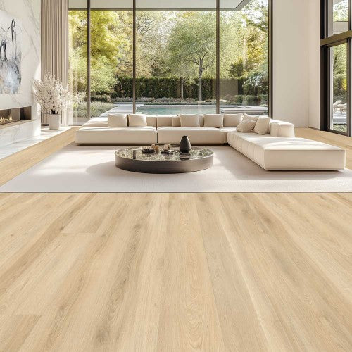 VersaCore Pure Edge Navajo WPC Luxury Vinyl Plank Flooring - Ceramic Bead