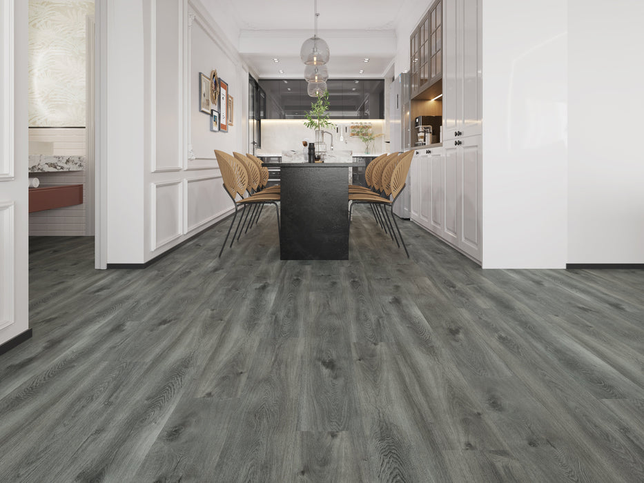 Neptune Gris Lvt Spc Vinyl Gray Luxury Vinyl Plank Matte 2