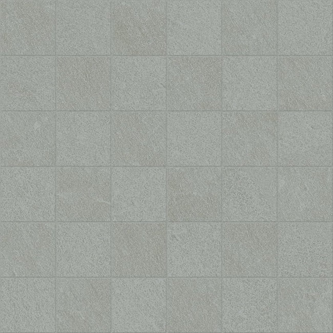 NetZero Grey Porcelain Mosaic - 2" x 2"