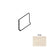 NetZero Beige Porcelain Floor & Wall Trim - 6" x 12" Rounded Top Cove Base