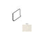 NetZero Ivory Porcelain Floor & Wall Trim - 6" x 12" Rounded Top Cove Base