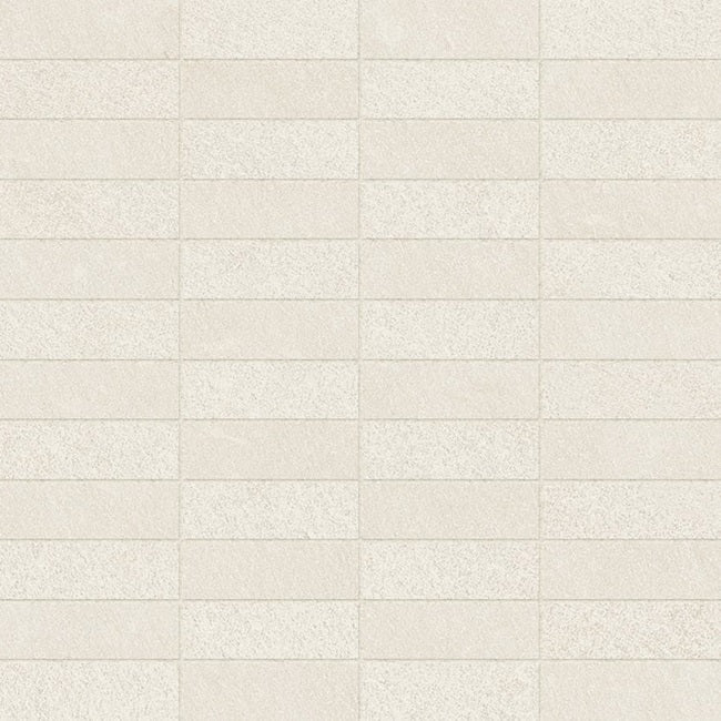 NetZero Ivory Porcelain Mosaic - 1" x 3"
