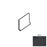 NetZero Lava Porcelain Floor & Wall Trim - 6" x 12" Rounded Top Cove Base
