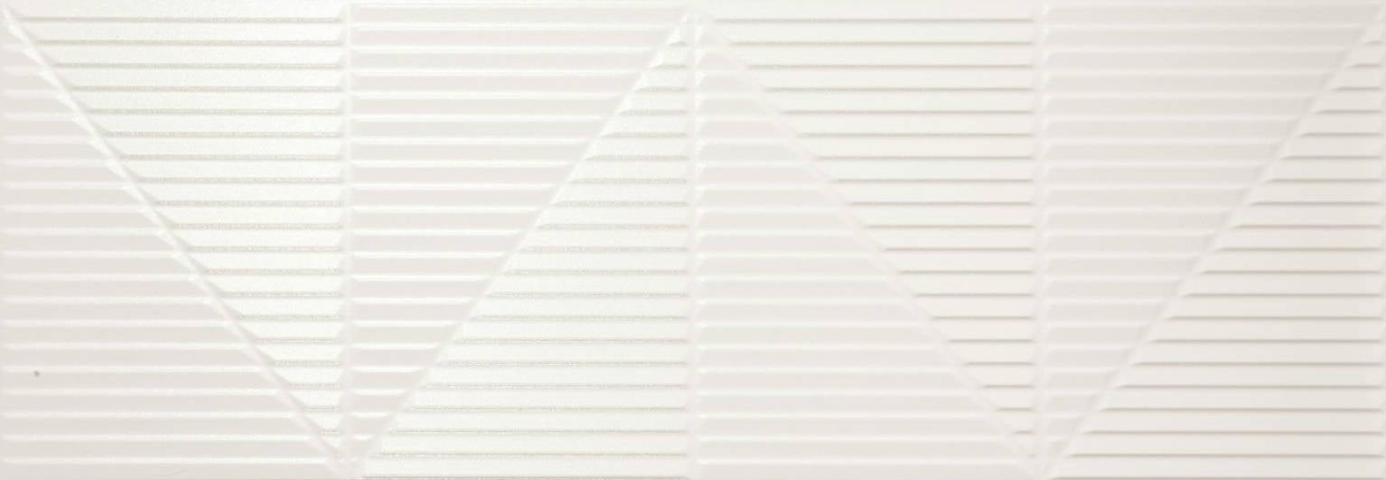 Tresor Newker Decor White Matte Porcelain Tile - 13" x 36" x 3/8"