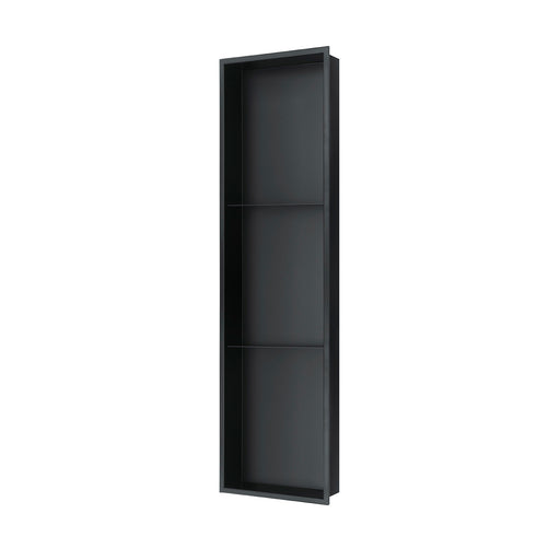 PULSE ShowerSpas Shower Niche Matte Black 1