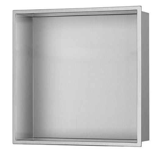 PULSE ShowerSpas Shower Niche Stainless Steel Brushed 1