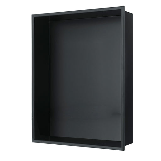 PULSE ShowerSpas Shower Niche Matte Black 1