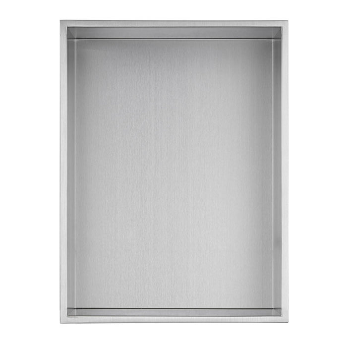 PULSE ShowerSpas Shower Niche Stainless Steel Brushed 2
