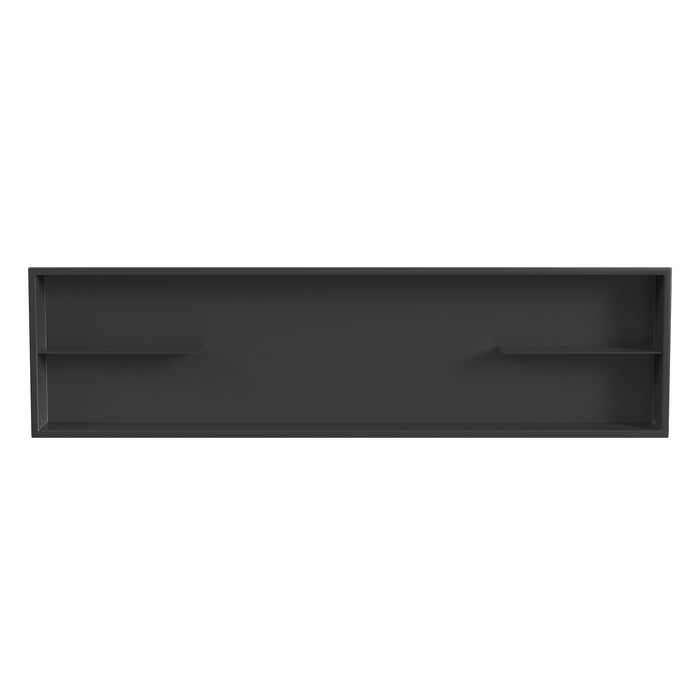 PULSE ShowerSpas Shower Niche Gun Metal Black 3