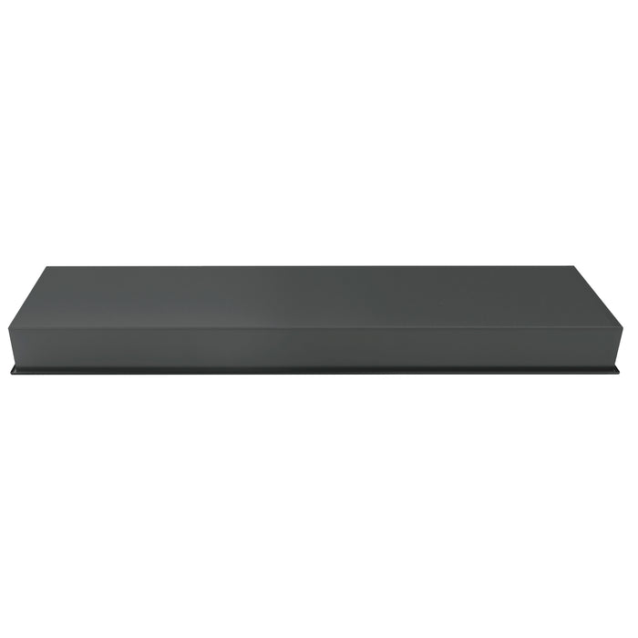 PULSE ShowerSpas Shower Niche Gun Metal Black 4