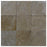 Full Paver Sample - Noche Travertine Paver - 6" x 6" x 1 1/4" Tumbled