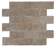 Noce Honed Travertine Mosaic - 2" x 4" Brick x 3/8"
