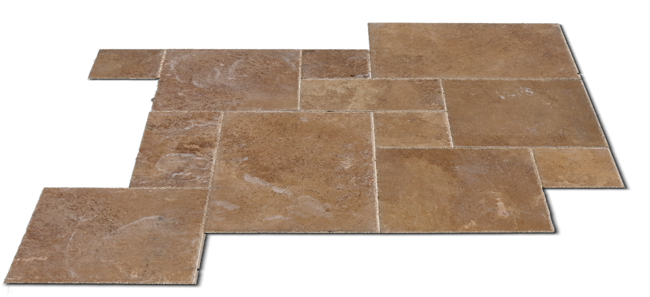 Noce Honed Travertine Pattern - Various Sizes