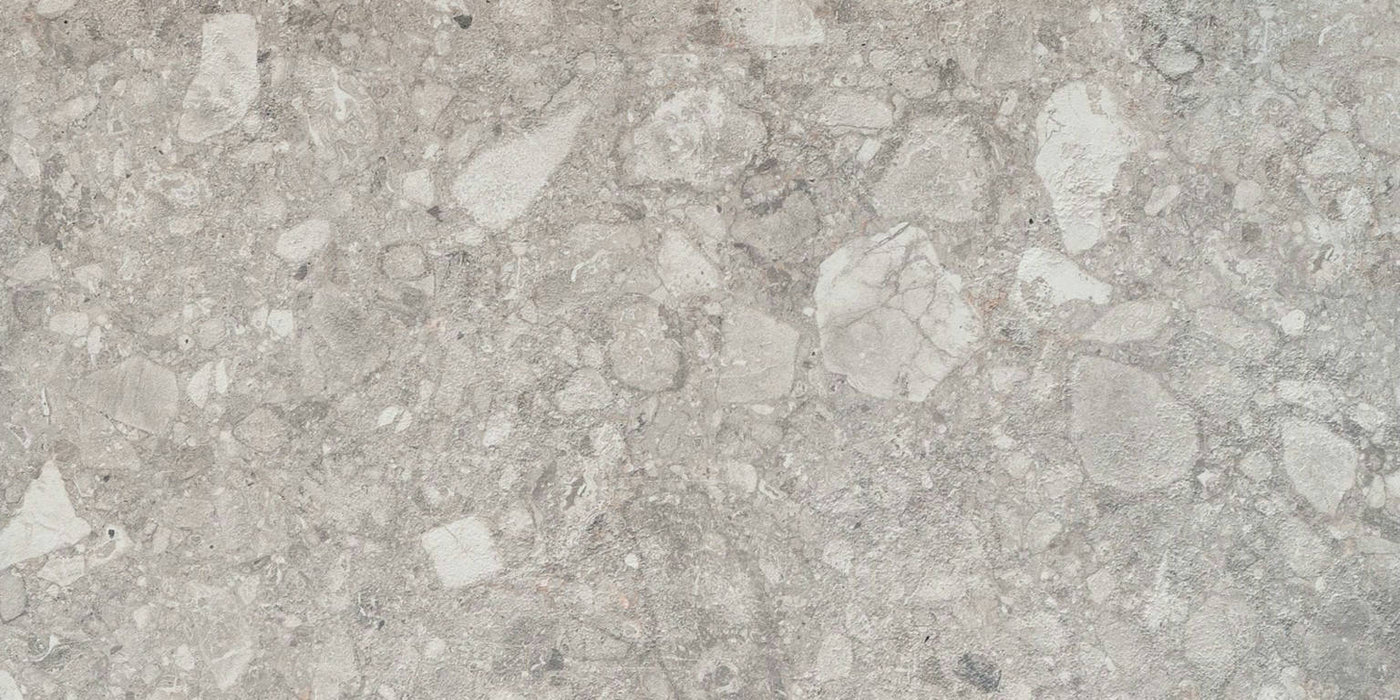 Full Tile Sample - Norr Vit (Old) Porcelain Tile - 12" x 24" x 10.16 MM Matte