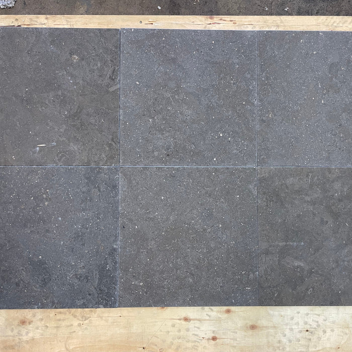 Nova Blue (Azul Lagos) Limestone Tile - 12" x 12" Honed