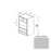 Sterfic SKU - VSB3621DR-ON. Oak. 36" x 34.5" Bathroom Vanity