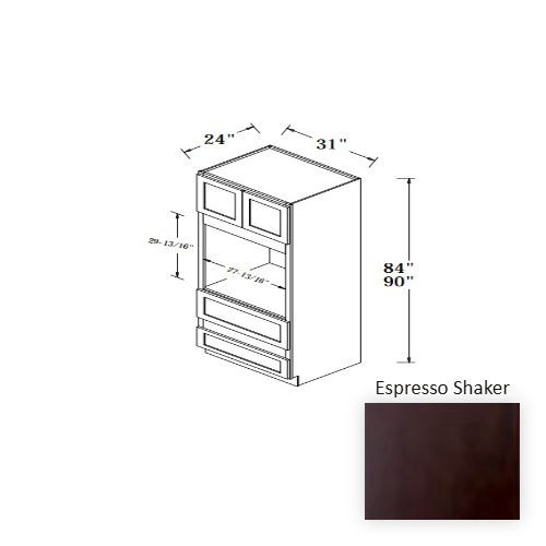 Sterfic SKU - VSB3621DR-ON. Oak. 36" x 34.5" Bathroom Vanity