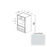 Sterfic SKU - VSB3621DR-ON. Oak. 36" x 34.5" Bathroom Vanity