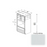 Sterfic SKU - VSB3621DR-ON. Oak. 36" x 34.5" Bathroom Vanity
