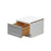 Mallorca Dolphin Gray Wood Oven Drawer Base Cabinet 2