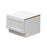 Mallorca White Wood Oven Drawer Base Cabinet 1