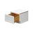 Mallorca White Wood Oven Drawer Base Cabinet 2