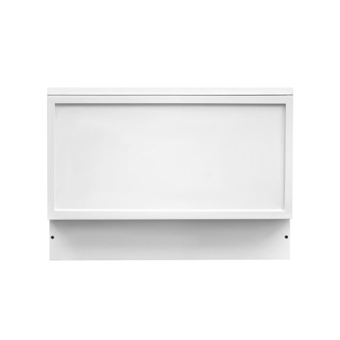 Shady White Wood Oven Drawer Base Cabinet 3