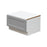 Mallorca Dolphin Gray Wood Oven Drawer Base Cabinet 1