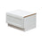 Mallorca White Wood Oven Drawer Base Cabinet 1