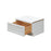 Mallorca White Wood Oven Drawer Base Cabinet 2
