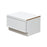 Shady White Wood Oven Drawer Base Cabinet 1