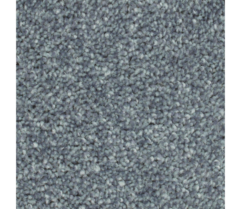 Crestview Polyester Serene Blue 551 Carpet Textured 1