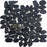 Full Sheet Sample - Aquatica Ocean Stone Sliced Black Pebble Natural Stone Mosaic - 11.75" x 11.75" x 10 MM Matte